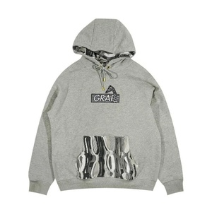 เสื้อสเวตเชิ้ตผู้ชายคุณภาพสูง คอวี แขนยาว สไตล์ลำลอง สำหรับฤดูใบไม้ร่วงและฤดูร้อน มีกระเป๋า ผ้าฟลีซ แต่งลายปัก  แบบสวมหัว กันลม  รับสั่งทำตามแบบ - Product Image 4