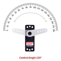 NOUVEAU Moteur CC sans noyau KST DS113MG V6.0 Micro Servo Numérique Engrenage en Acier Trempé 3.5kg 0.09sec Pièces pour Avion RC Électrique