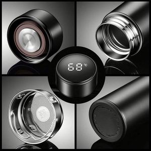 Bouteille isotherme intelligente sans fil 500 ml avec écran tactile LED pour température numérique, tasses à café - Product Image 5