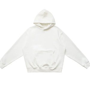 Sweat-shirt à capuche épais en polaire couleur unie, couche d'air chaud robuste - Product Image 3
