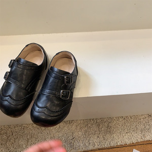 Scarpe da bambina stile Brogue retrò stile autunno nuovo stile ragazze vera pelle scarpe da principessa morbido Sole traspirante per bambini scarpe Casual - Product Image 3