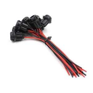 Tanıtım ledi ampul tutucu soket adaptörü konektörü araba işık lambası kablo demeti ampul soket - Product Image 6
