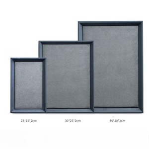 Bandeja de exhibición de joyería de alta gama personalizada, bandeja de exhibición de pulseras, collares y relojes, accesorios de exhibición. - Product Image 6