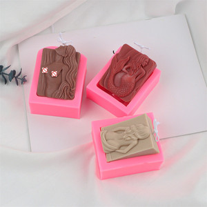 Encantador Molde <span class=keywords><strong>de</strong></span> Silicona <span class=keywords><strong>para</strong></span> Velas <span class=keywords><strong>de</strong></span> Sirena Durmiente en Relieve, con Figura <span class=keywords><strong>de</strong></span> <span class=keywords><strong>Mujer</strong></span> Bañada en Resina, <span class=keywords><strong>para</strong></span> Creación <span class=keywords><strong>de</strong></span> Yeso y Resina - Product Image 4