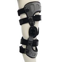 Attelle orthopédique articulée réglable pour genou, immobilisateur de jambe pour récupération post-opératoire des ligaments (ACL/MCL) et des fractures, OEM CE ISO13485