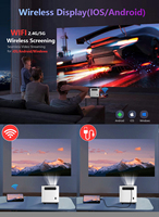 Mini Proyector USB de Alcance Ultracorto, Táctil, Pico TD 97 Spin, 350 Lúmenes, 4K, HY300, Android Smart, Bluetooth, Wi-Fi, para Exteriores