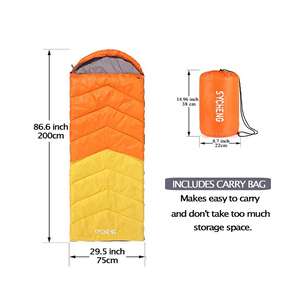 Sac de couchage enveloppant léger pour l'hiver, la montagne, le camping, imperméable, quatre saisons, pour adultes et enfants - Product Image 3