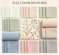 Tissu Crêpe Pastoral Double Gaze 100% Coton Standard Tissé 40S/40S 108*84 120GSM Double Couche