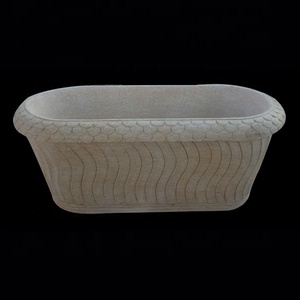 <span class=keywords><strong>Bañera</strong></span> Japonesa Grande Independiente, <span class=keywords><strong>Bañera</strong></span> de Hidromasaje de Piedra Natural Tallada a Mano, <span class=keywords><strong>Bañera</strong></span> de Piedra de Río de Mármol Fundido - Product Image 3