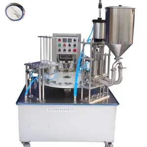 Customizable Packing Machine Supplier Full Automatic Rotary Cup Popcorn/Granules/Dried Fruits/Nuts Food Filling Sealing Machine