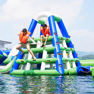 Torre de escalada inflable con toboganes, precio de fábrica - Product Image 4