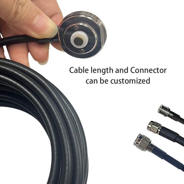 LMR400 Coaxial Cable 3m/5m/ 8m/15m/20m/30m Customized Low Loss Cable Coaxial Cable LMR240 Cable