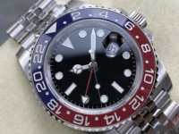 Montre lumineuse de haute qualité, étanche, 41 mm, acier 904L, mouvement VS factory V3 3285, montre Pepsi GMT