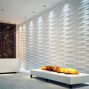 Modern 3D PVC Duvar Panelleri Su Geçirmez Ateşe Dayanıklı TV Arkası Villa Yatak Odası Otel Daire Dekorasyonu - Product Image 4