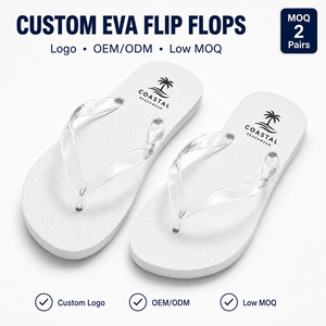 Chanclas EVA Personalizadas, Fabricante OEM ODM, Marca Privada, Logotipo Personalizado, <span class=keywords><strong>Sandalias</strong></span> de Playa, MOQ Bajo, Empaque Personalizado - Product Image 1