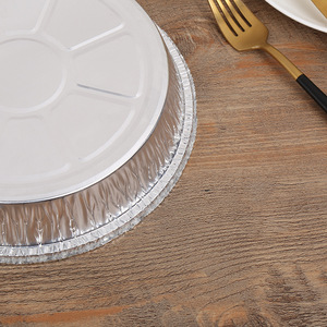 Chảo Lá Tròn 8-Inch Với Nắp Vòm Nhựa Thùng Nhôm Dùng Một Lần - Product Image 6