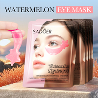 Masque Contour des Yeux Hydratant Bio à la Pastèque SADOER Marque Blanche – Haute Qualité, Atténue les Cernes et les Poches, Effet Lifting et Apaisant