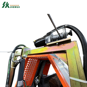 آلة تقطيع وتقسيم الحطب الأوتوماتيكية الهيدروليكية المحمولة 45T مع نظام تغذية الأخشاب - Product Image 5