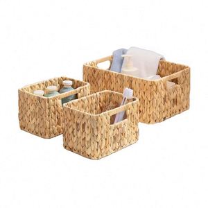 Cesta de Almacenamiento Tejida Personalizada, Estilo Nórdico, Organizador de Escritorio, Cesta de Almacenamiento - Product Image 1