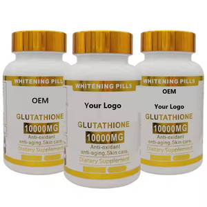 Píldoras Blanqueadoras de Piel con L-Glutatión 10000Mg, Venta Caliente, OEM/ODM - Product Image 1