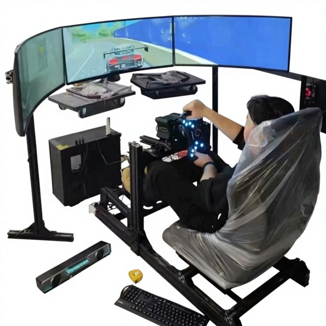 Racing Simulator High Quality VR Driving Simulator Game Machine 4DOF Car Racing Sim Racing Motion Sim Rig Sim Racer