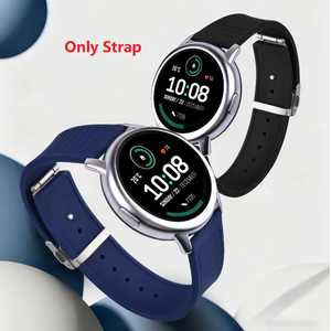 Bracelet de montre en silicone en gros pour Samsung, Huawei et montres de 22 mm – Bracelet de montre sport plat et souple CHARM - Product Image 1