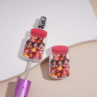 Botella de Poción Espeluznante de Halloween, Cuentas Sueltas de Silicona con Diseño de Botella, Cuentas para DIY, Suministros para Hacer Joyas y Manualidades, Venta al por Mayor