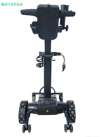 Chariot de golf électrique de qualité commerciale BETETEK avec cadre en alliage d'aluminium, batterie au lithium, capacité de charge de 80 kg pour les événements de golf