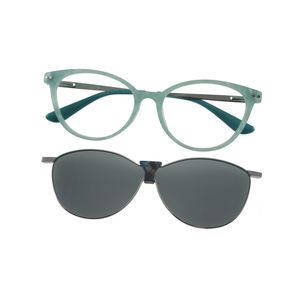 Venta caliente marco último diseño elegante anteojos ópticos para mujeres gafas para mujeres lectura vibrante Chic gafas ovaladas - Product Image 3