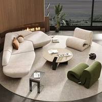 Canapé une place en velours de luxe léger haut de gamme pour la maison et le bureau, style nordique et Instagram, idéal pour les salons de beauté et les salles d'attente