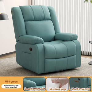 Silla reclinable transpirable de alta calidad, reclinable respetuoso con la piel con material resistente a los arañazos de gato para sala de estar y estudio - Product Image 5