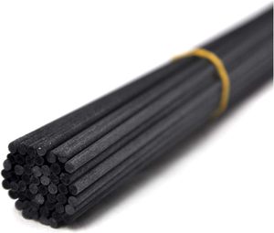 3mm 4mm 5mm <b>Black</b> White Fiber Stick Essential Oil <b>Diffuser</b> Fiber Sticks <b>Reed</b> <b>Diffuser</b> Rattan Sticks for Home Fragrance - Product Image 2