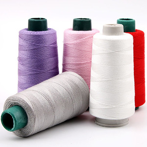 Fil à coudre en polyester uni teint, 203 couleurs unies, pour machine à coudre de vêtements - Product Image 3