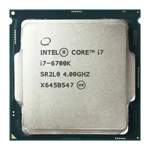 สำหรับ Intel Core I7 6700 K I7 6700 K 4.0 GHz Quad-Core แปด-ด้ายตัวประมวลผล CPU 91W LGA 1151 I7-6700k