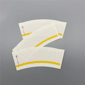 Matière première pour gobelet à chocolat chaud haut de gamme, en papier gaufré personnalisé, antidérapant, à paroi ondulée, isolant thermique - Product Image 6