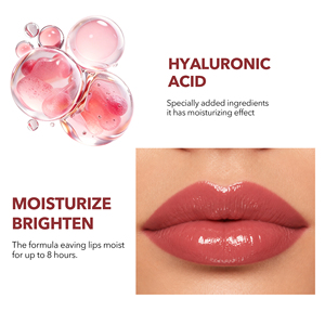 ลิปบาล์มสีติดทนนาน ขายส่ง ลิปสติกเนื้อฉ่ำ สีติดทนนาน ลิปบาล์มแบบกด ลิปกลอสเนื้อแน่น ชุ่มชื้น - Product Image 4