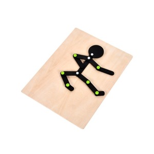 Speelplek voor kinderen Hoek Zelfgemaakte beweging Kleine figuur Observatie Motorische vaardigheden Puzzelspel Montessori Spelen Lesgeven Speelgoed - Product Image 6