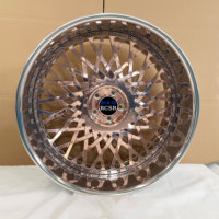 Jantes RCSR 20 22 24 26 pouces, forgées sur mesure, chromées et polies, 5x112 5x120 5x114.3, compatibles BMW Rolls-Royce avec couvercle flottant