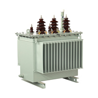 Transformateur de puissance immergé dans l'huile Ampereon 200 kVA, transformateur de distribution immergé dans l'huile 10 kV, haute tension triphasé
