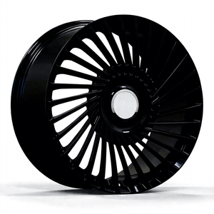 Jantes forgées multi-branches avec revêtement noir ET45 108/120 mm, <span class=keywords><strong>garantie</strong></span> 5 ans, nouvelle alliage d'aluminium pour jantes de <span class=keywords><strong>voiture</strong></span> de 22 pouces - Product Image 1