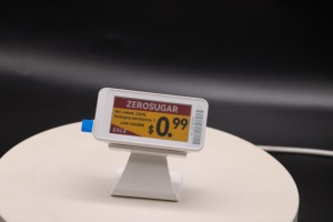 <strong>2.</strong>1 Inch 250*122 <strong>3</strong>-Color ESL E-Ink Price Tag <strong>2.</strong>4G BLE 10m Communication Digital Shelf Label - Product Image 4