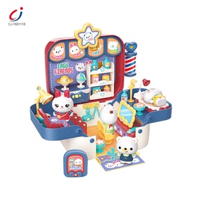 Jouets amusant pour faire du Shopping, maison de jeu de rue, jeux de rôle, faire-semblant du coiffeur, boutique de poupées - Product Image 1