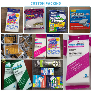 Giá Rẻ Giá số lượng lớn Nano miếng bọt biển ma thuật miếng bọt biển tẩy melamine làm sạch miếng bọt biển cho giày sàn đồ nội thất phòng tắm - Product Image 5