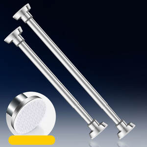 ราวแขวนผ้าม่านแบบหนาสำหรับใช้ในบ้านราวแขวนผ้าทำจากสแตนเลสราวแขวนผ้าในห้องน้ำแบบ CXT476 - Product Image 2