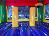 Ventes directes d'usine Combo Centre de divertissement pour enfants Château gonflable Toboggan sec Maison gonflable