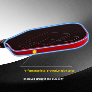 Nouvelle Arrivée 2026 Raquette de Pickleball Professionnelle Allongée T700 en Fibre de Carbone Brute avec Noyau en Mousse Hybride Kevlar - Product Image 2