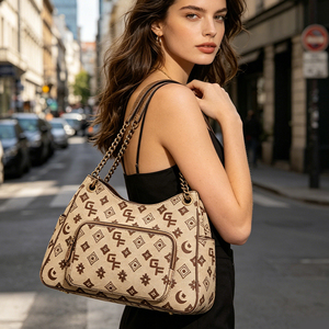 Wholesale Latest High Quality Leather Women's <b>Bags</b> Fashionable Lightweight Women's Casual Design Shoulder <b>Bags</b> - Product Image 5