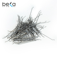 Aditivo para Control de Grietas de Hormigón de Fibra de Acero Inoxidable Moderno BEKA HE-001, Alta Resistencia a la Tracción para Pisos de Almacenes, Resistente al Fuego