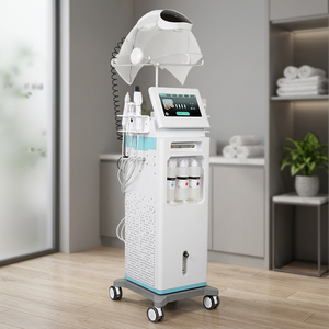 Appareil de beauté pour le visage 8-en-1, hydra-oxygène, jet d'hydrodermabrasion, aqua-peeling, machine d'hydrodermabrasion, jet d'oxygène - Product Image 1