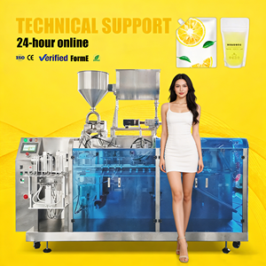 Máquina Doypack de Venta Caliente con Bolsa Autoportante y Boquilla de Succión para Envasado de Té de Limón en Estados Unidos - Product Image 1